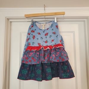 Matilda Jane Feeling Festive Tunic, size 8